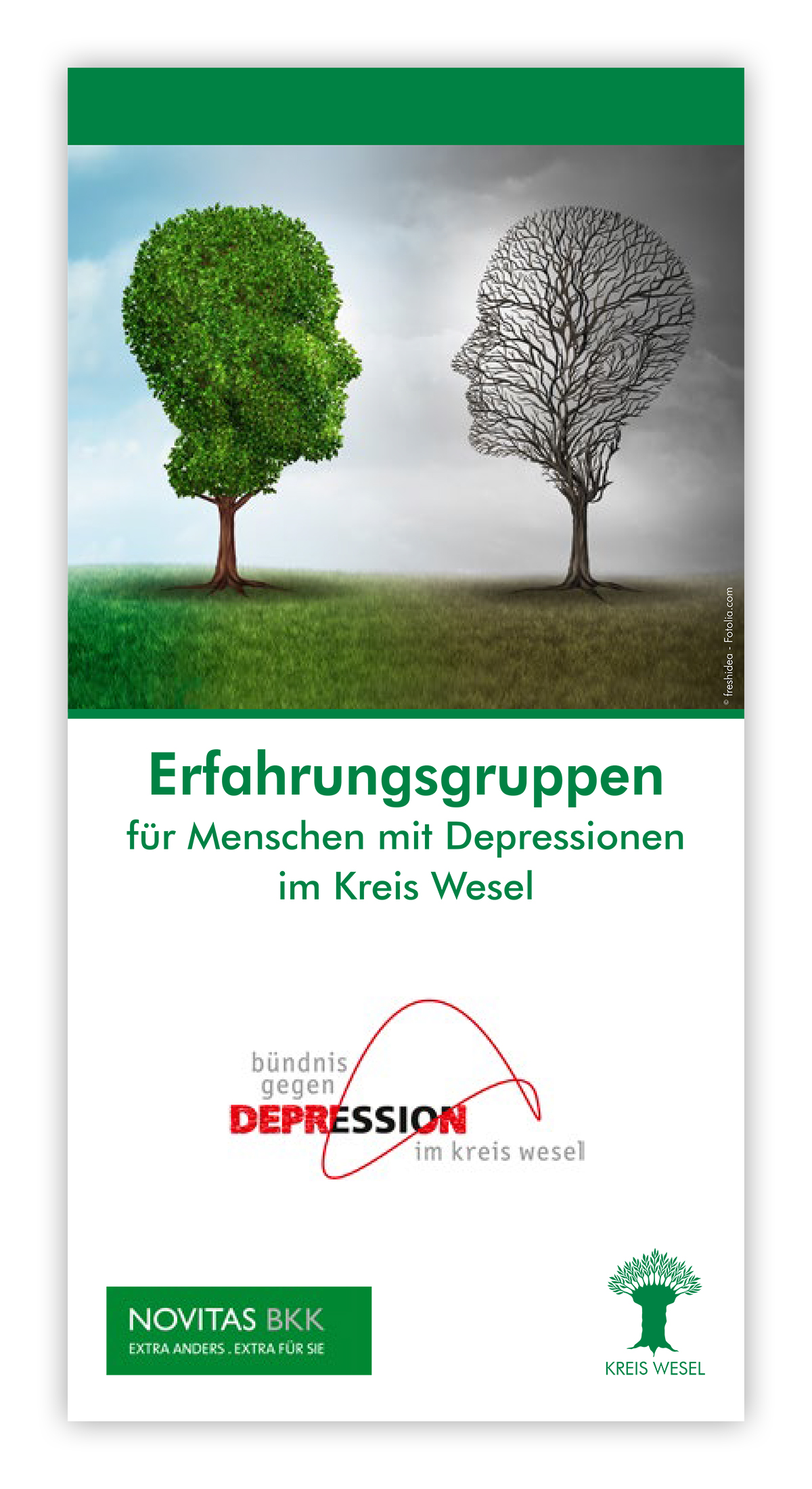 Erfahrungsgruppen für Menschen mit Depressionen